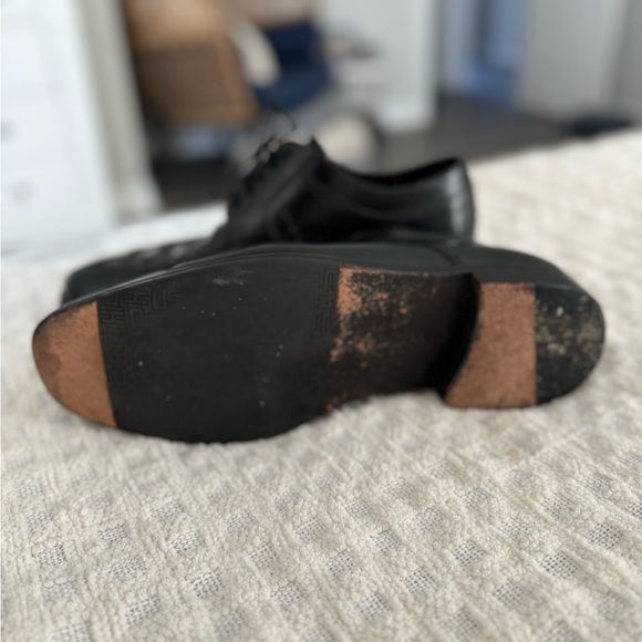 Black leather Cole Haan shoes, mens size 10